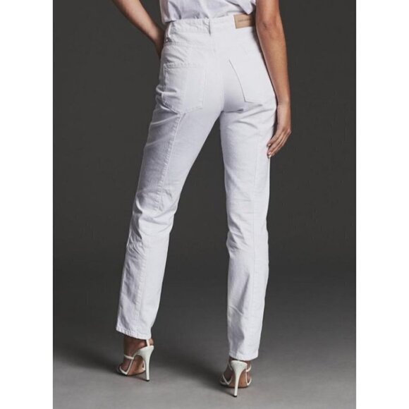 NWTD Retrofete Size 27 Taylor Jeans in White MSRP $345 - Picture 2 of 15